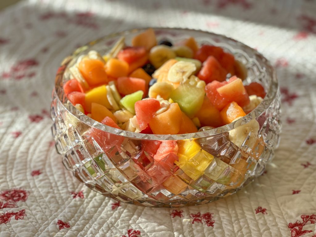 Fruit Bowl Crystal Glassware